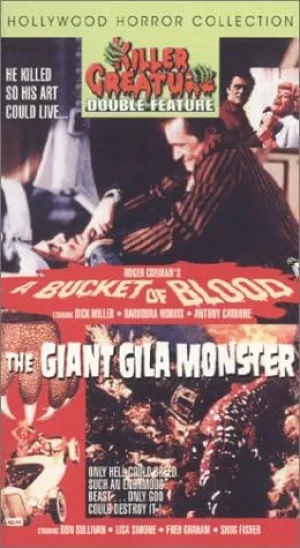 A Bucket of Blood/The Giant Gila Monster [VHS]