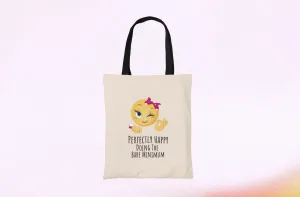 Bare Minimum Canvas Tote Bag