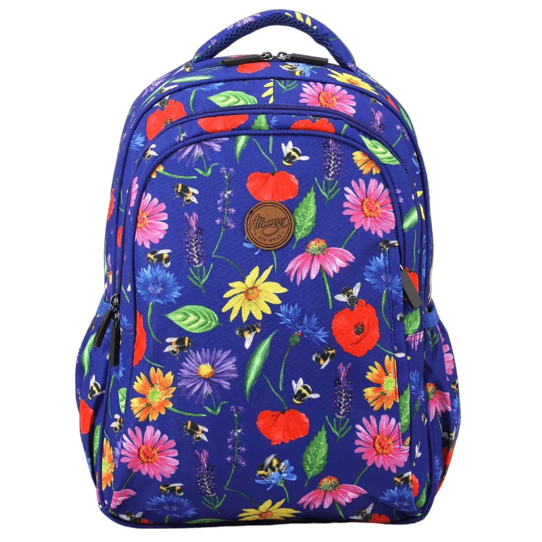 Bees & Wildflowers Midsize Backpack
