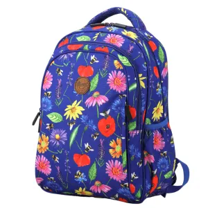 Bees & Wildflowers Midsize Backpack