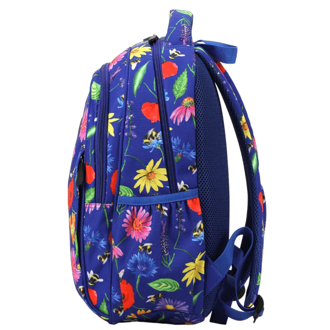 Bees & Wildflowers Midsize Backpack