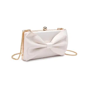 Belle Bow Evening Bag Ivory