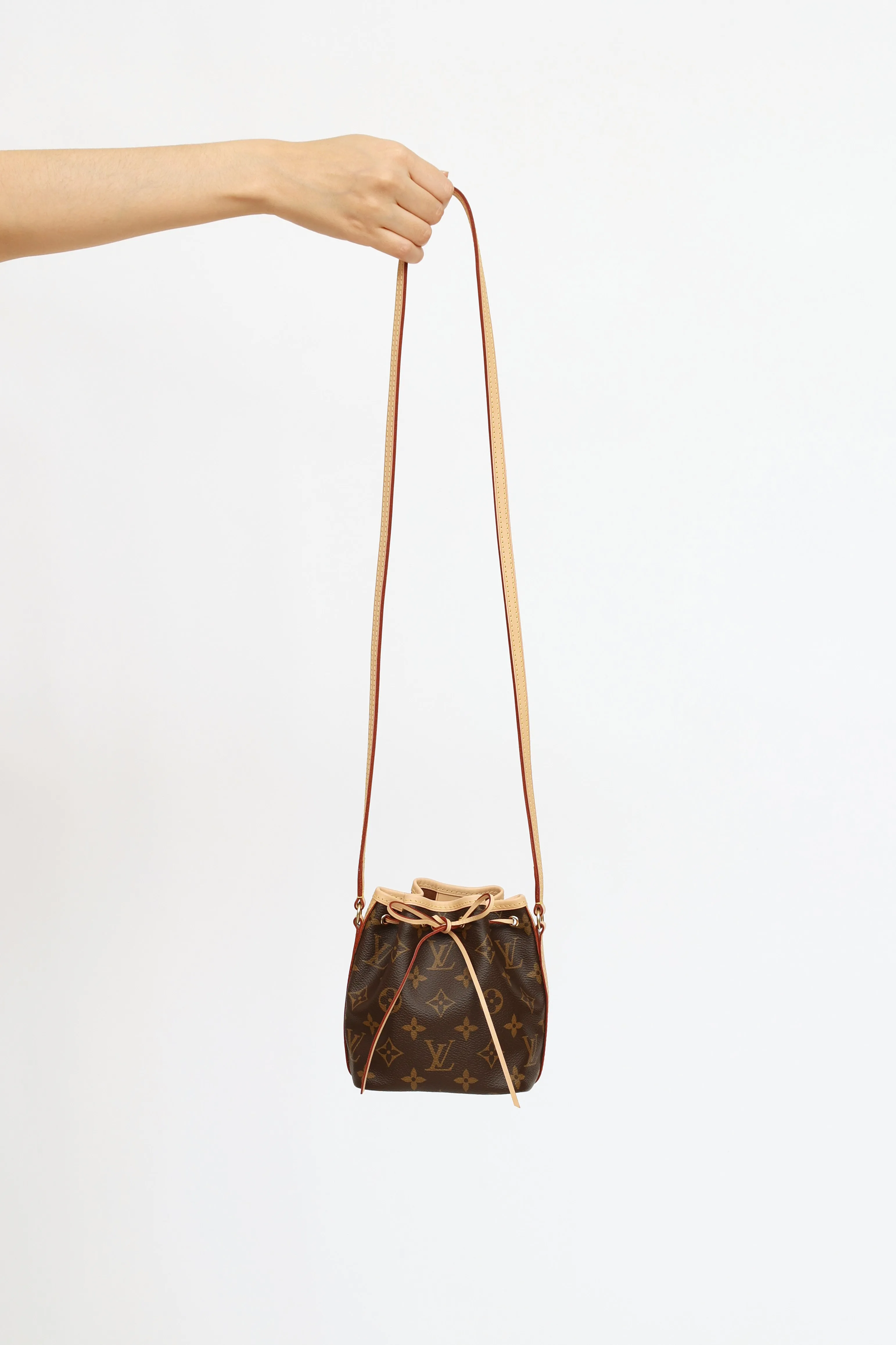 Brown Monogram Nano Noé Bag
