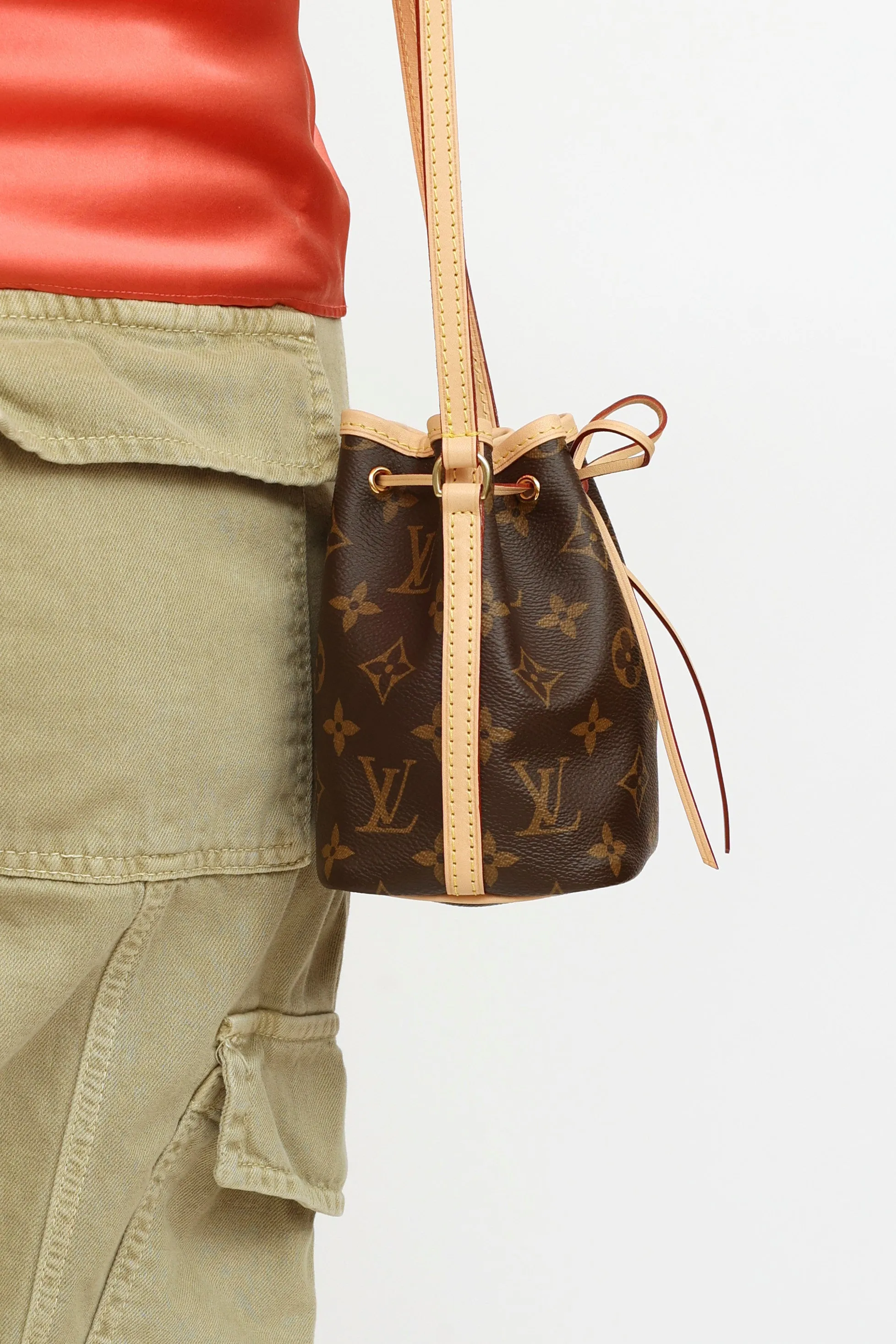 Brown Monogram Nano Noé Bag