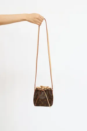 Brown Monogram Nano Noé Bag