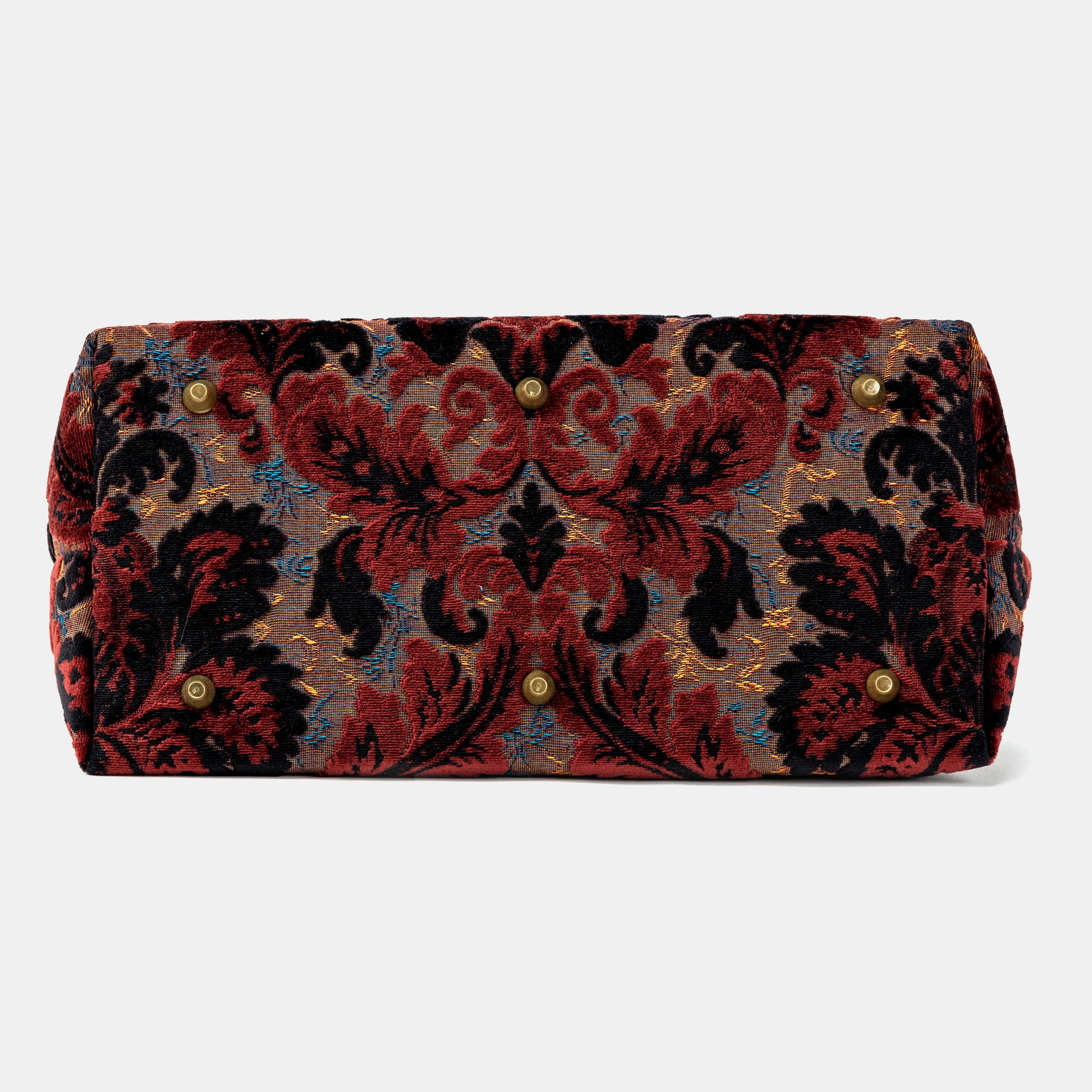 Burnout Velvet Revival Sephia Knitting Project Bag