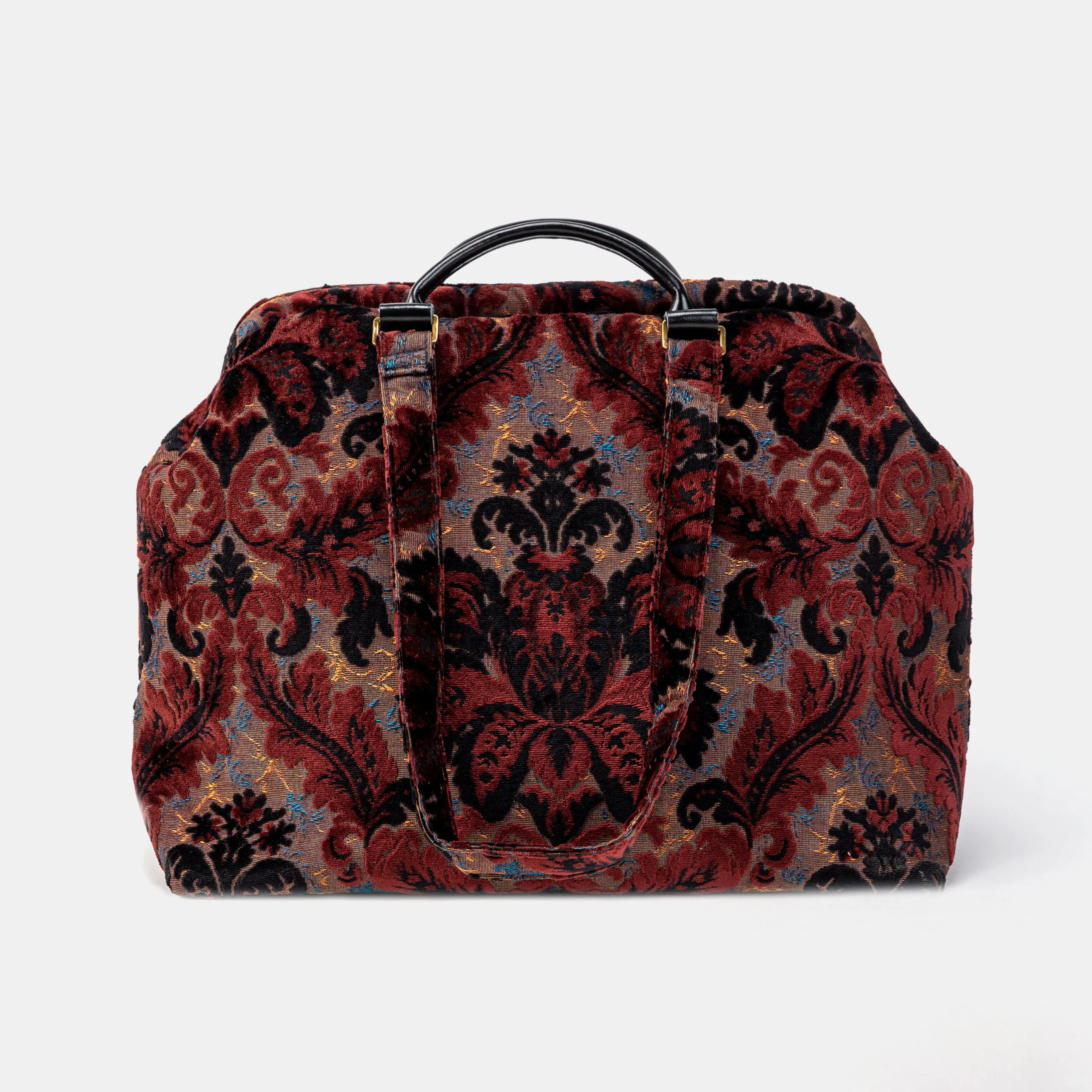 Burnout Velvet Revival Sephia Knitting Project Bag