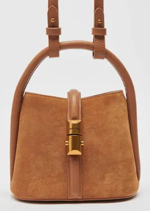 Dolce Vita Neve Convertible Crossbody-Rust Suede