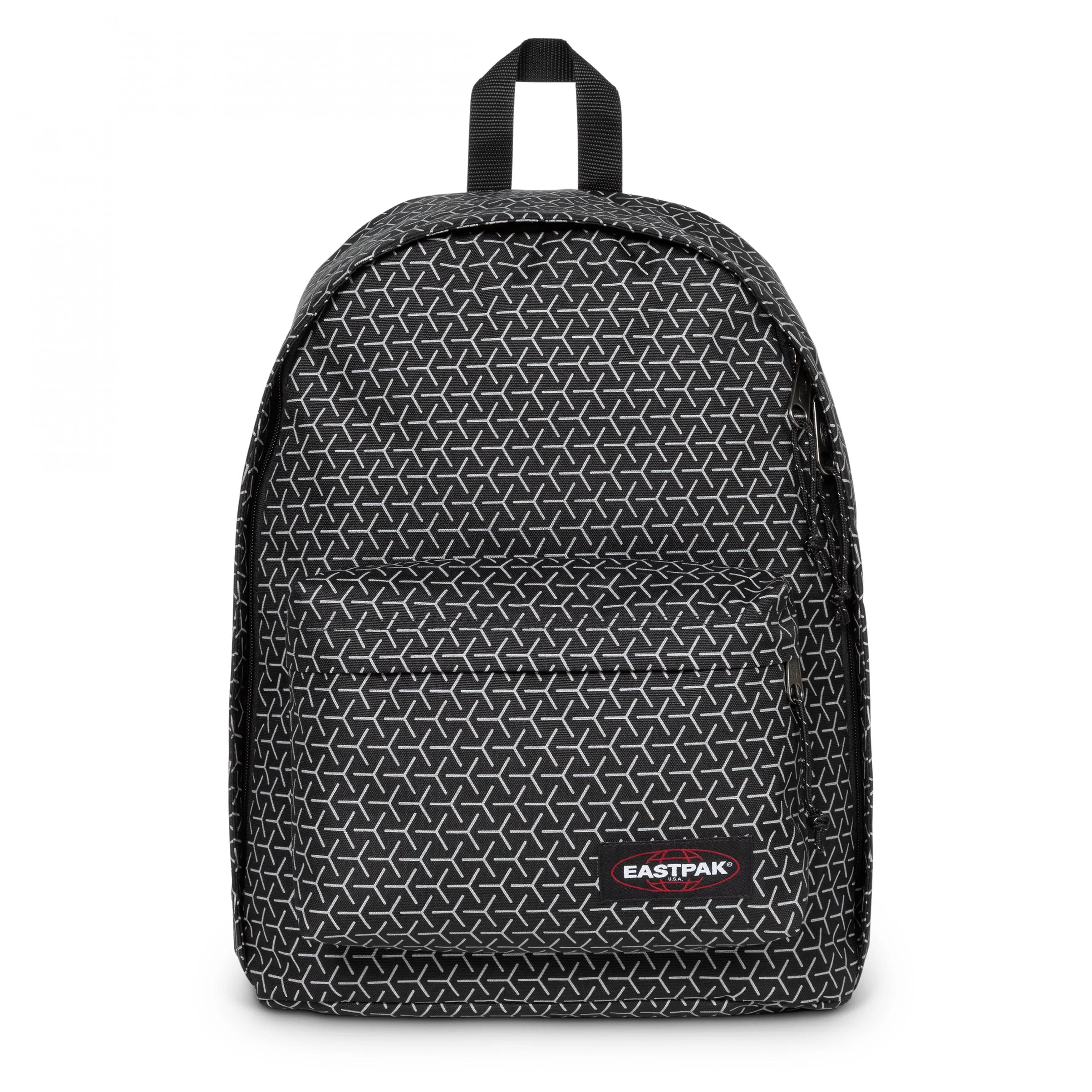 Eastpak Out Of Office Refleks Metal Black Medium Backpack - EK0007678D8