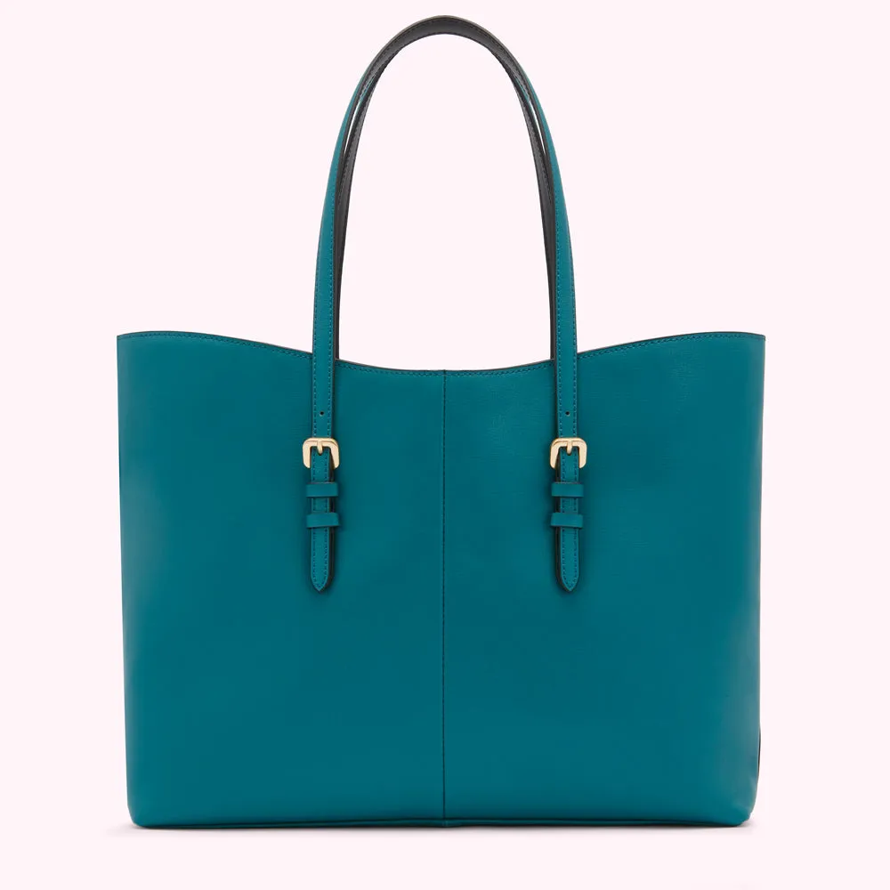 EMERALD REVERSIBLE HANDLES JUDE TOTE BAG