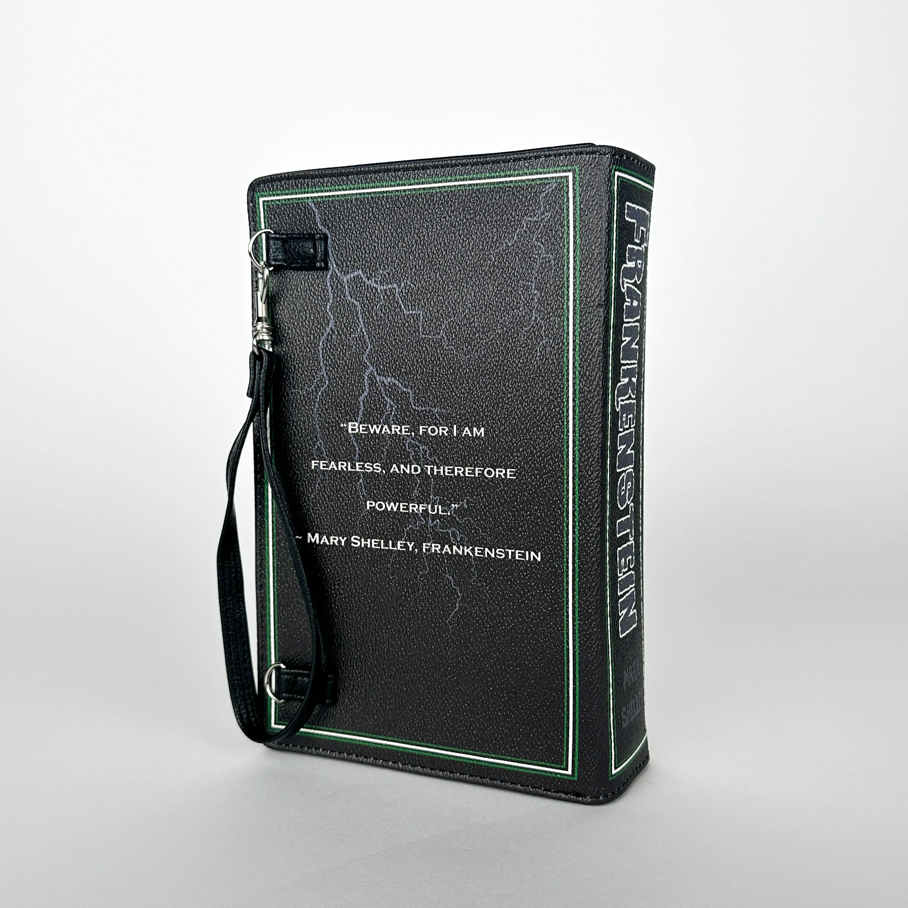 Frankenstein Crossbody & Wristlet Book Bag