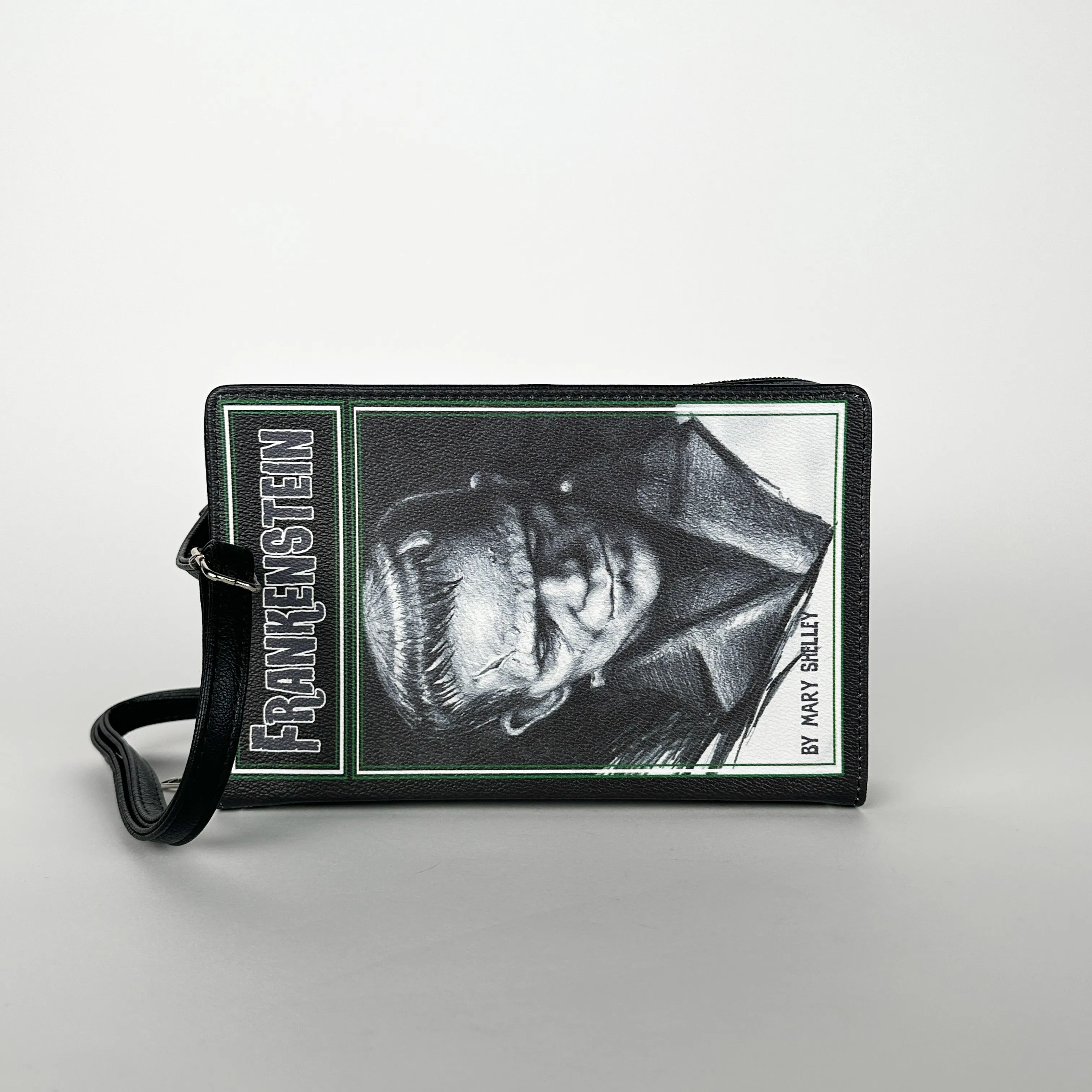 Frankenstein Crossbody & Wristlet Book Bag