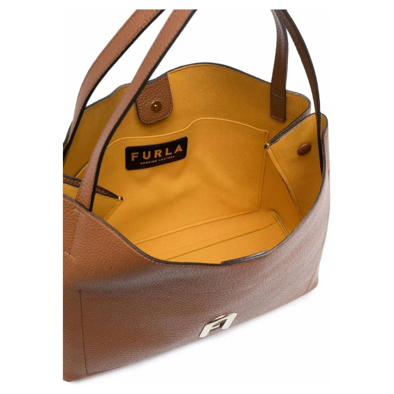 Furla Primula Large Hobo Tote - Cognac