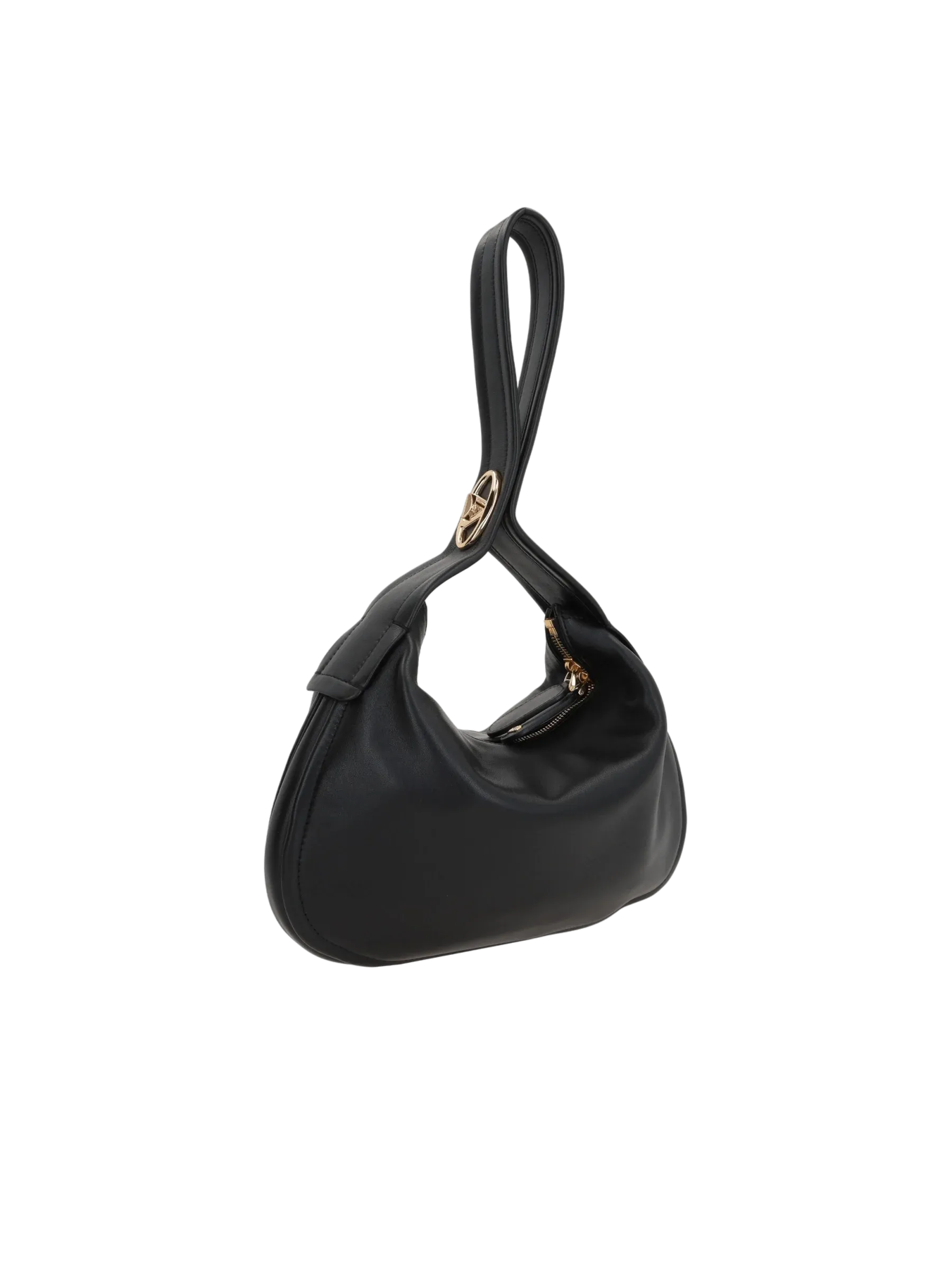 Go Small Nappa Leather Hobo Bag