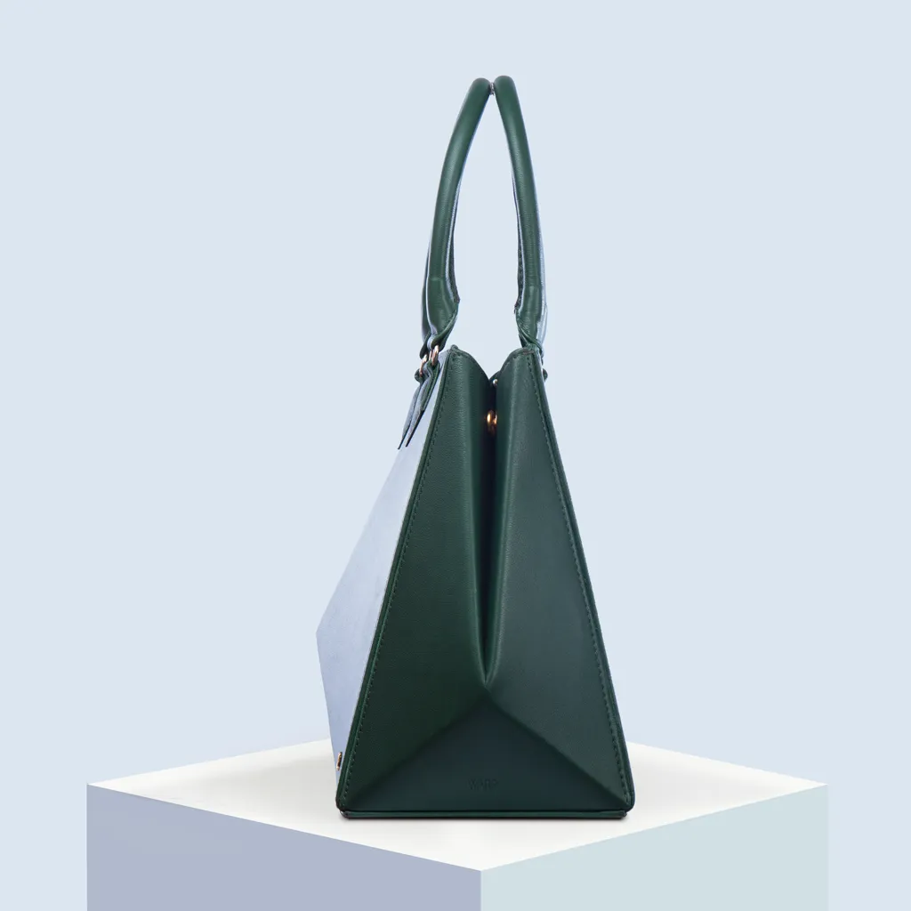 Hexella Large Tote Emerald