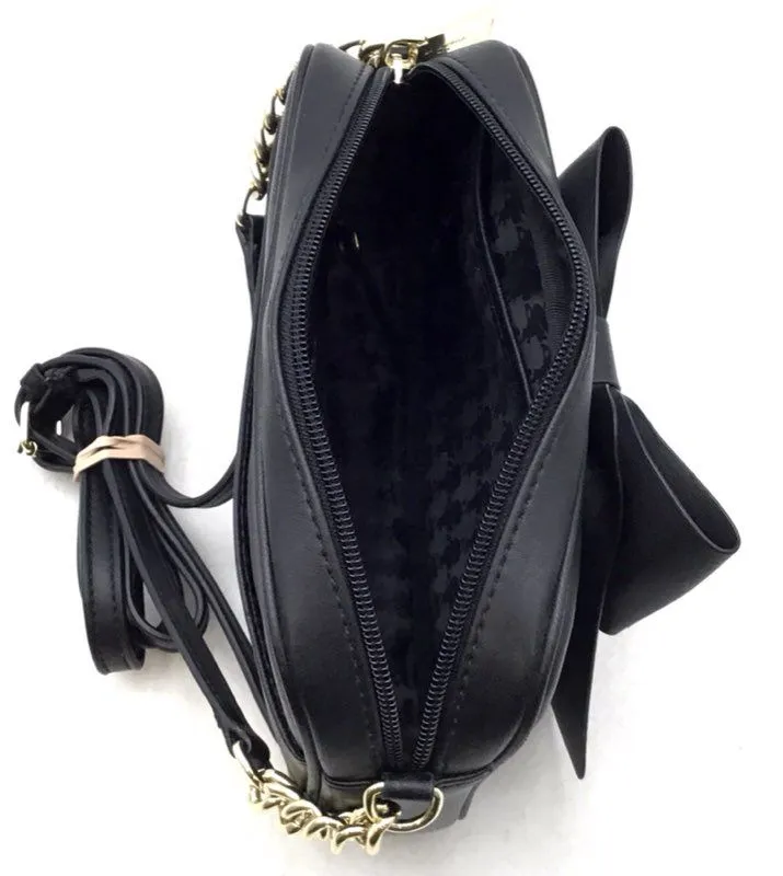 Karl Lagerfeld Black Adjustable Strap Crossbody Bag
