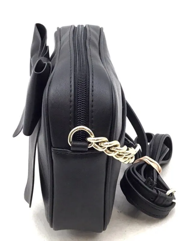 Karl Lagerfeld Black Adjustable Strap Crossbody Bag