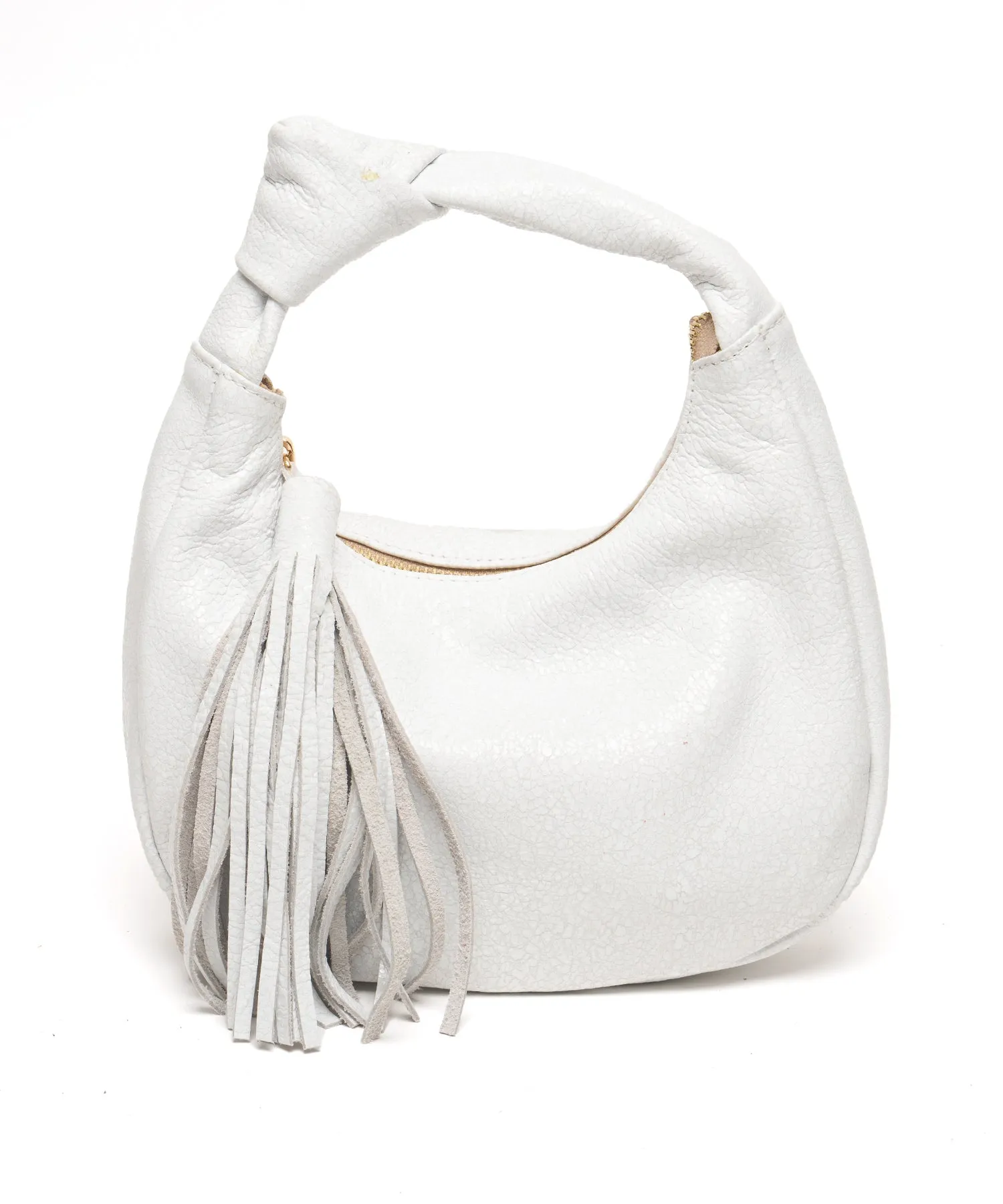 Mini Lola Hobo Bag with Tassel -W