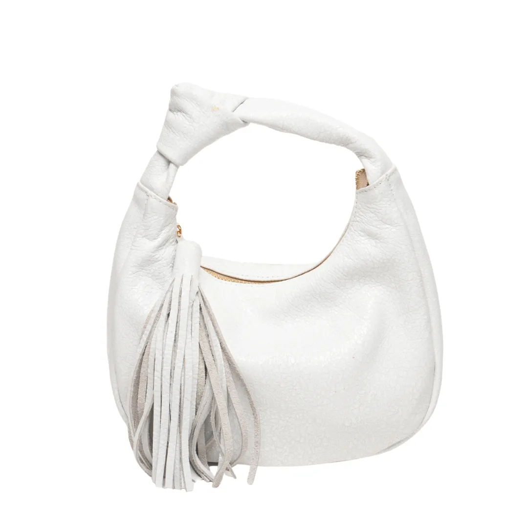 Mini Lola Hobo Bag with Tassel -W