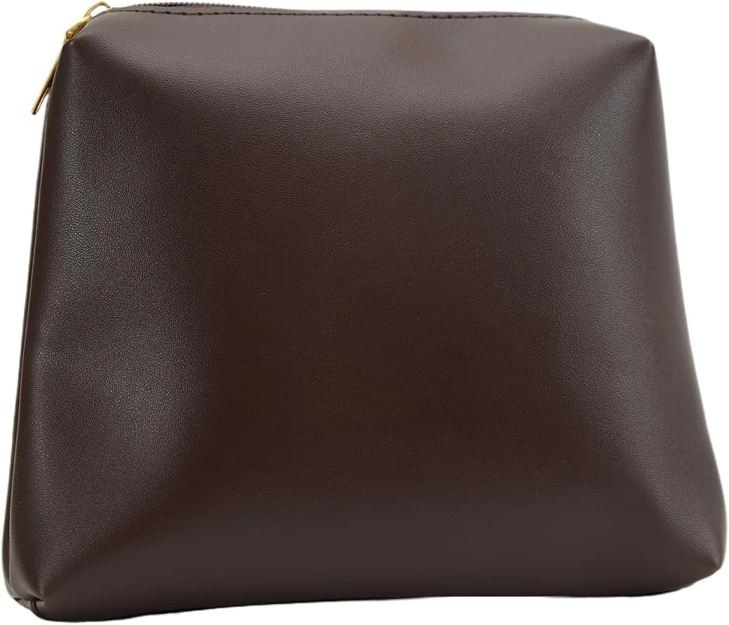 NEBIL Leather Bucket Bags For Women,Slouchy Shoulder Bag Purses Hobo Tote Bags with Wallet