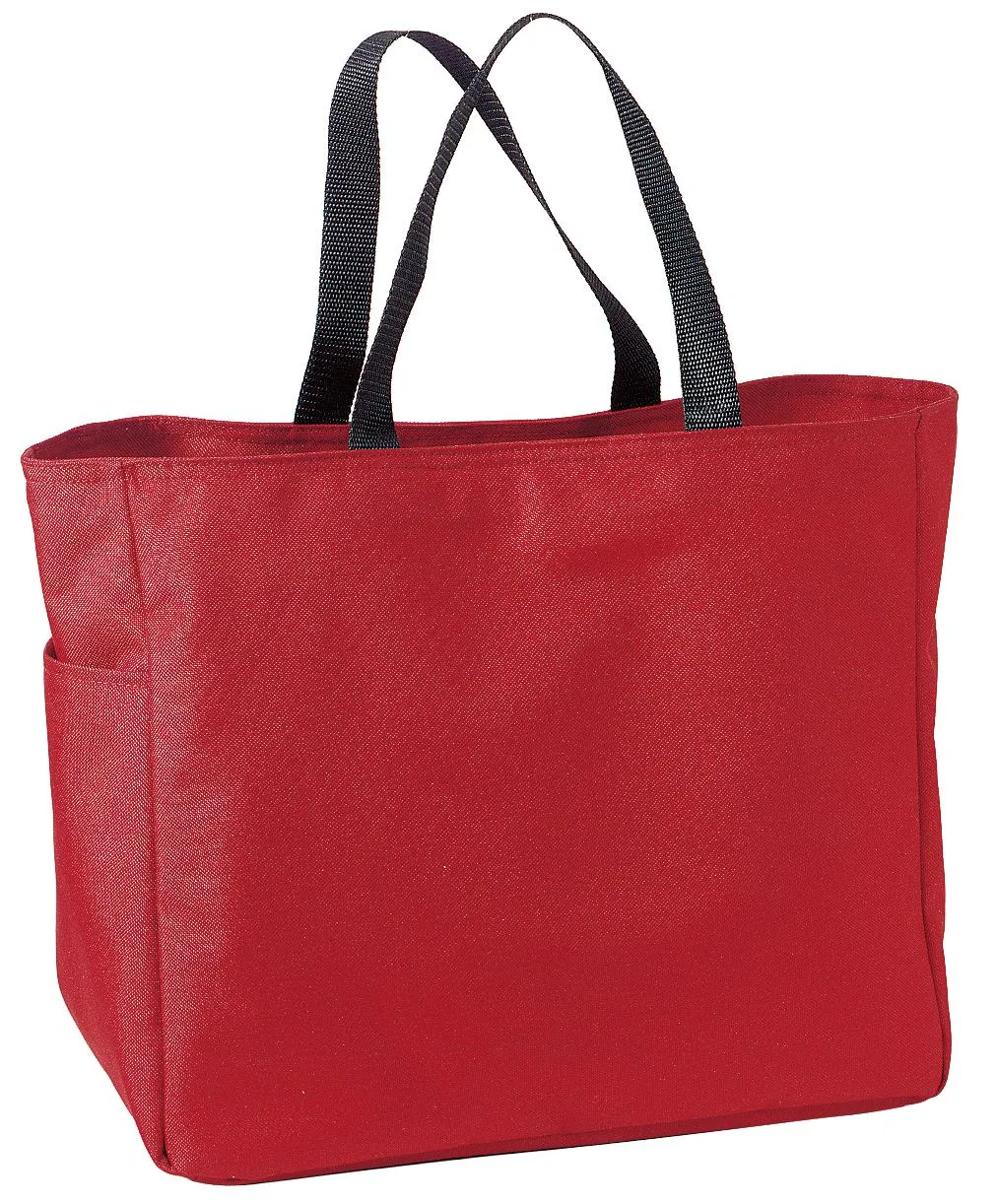 Open Top Canvas Tote Bag