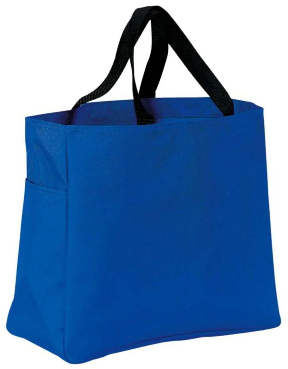Open Top Canvas Tote Bag