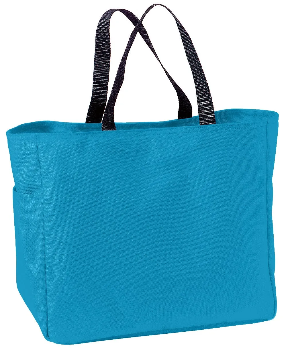 Open Top Canvas Tote Bag