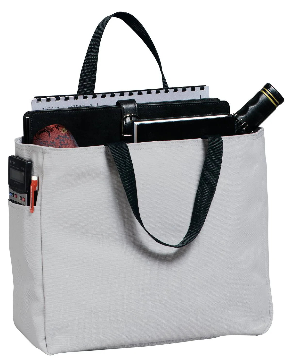Open Top Canvas Tote Bag
