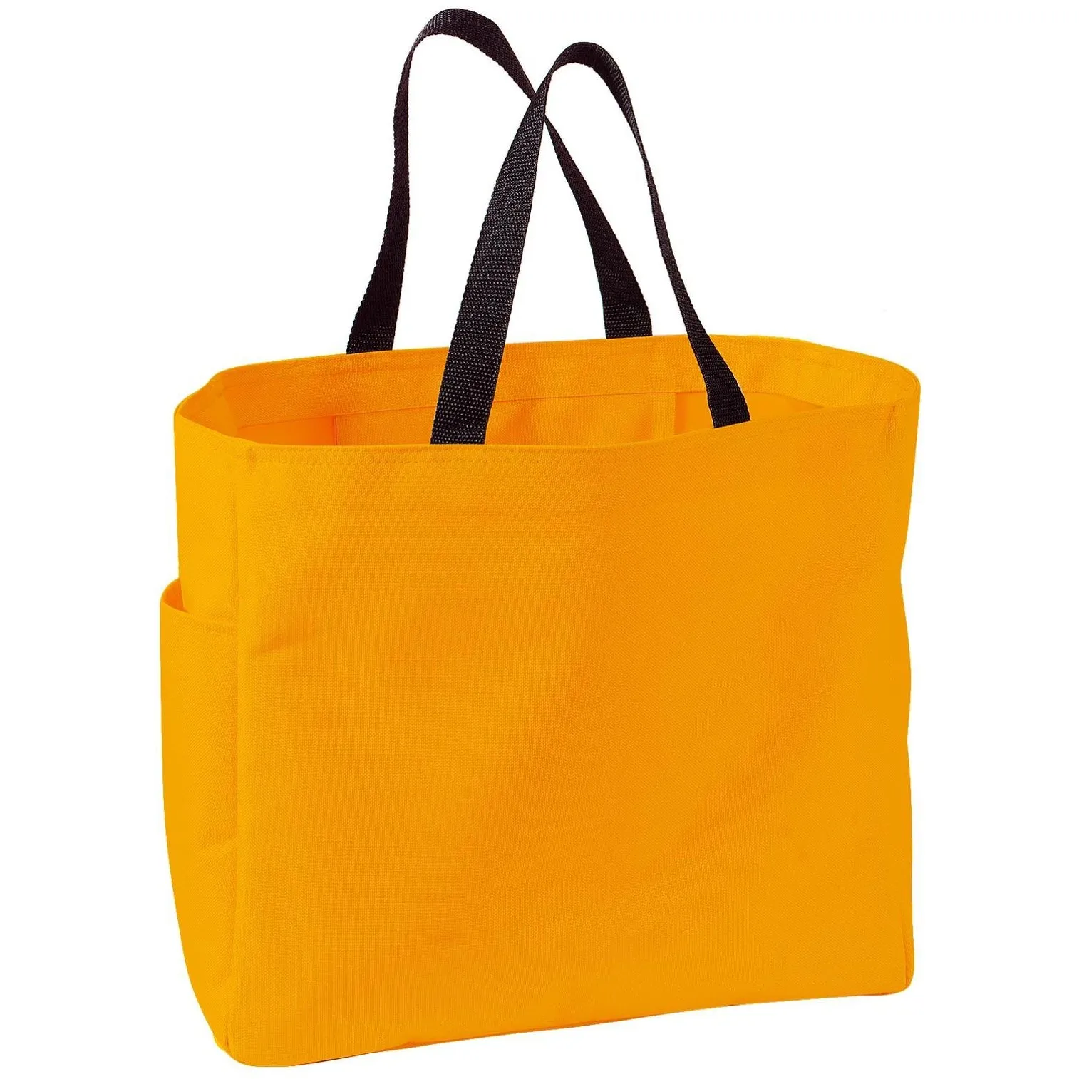 Open Top Canvas Tote Bag