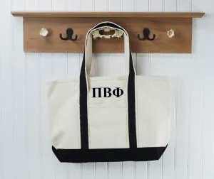 Pi Beta Phi Boat Tote