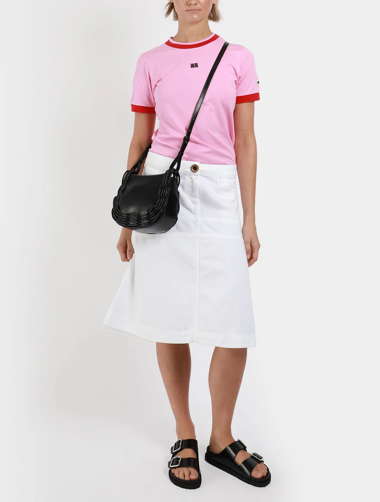 Pinar Braided Detail Crossbody Bag