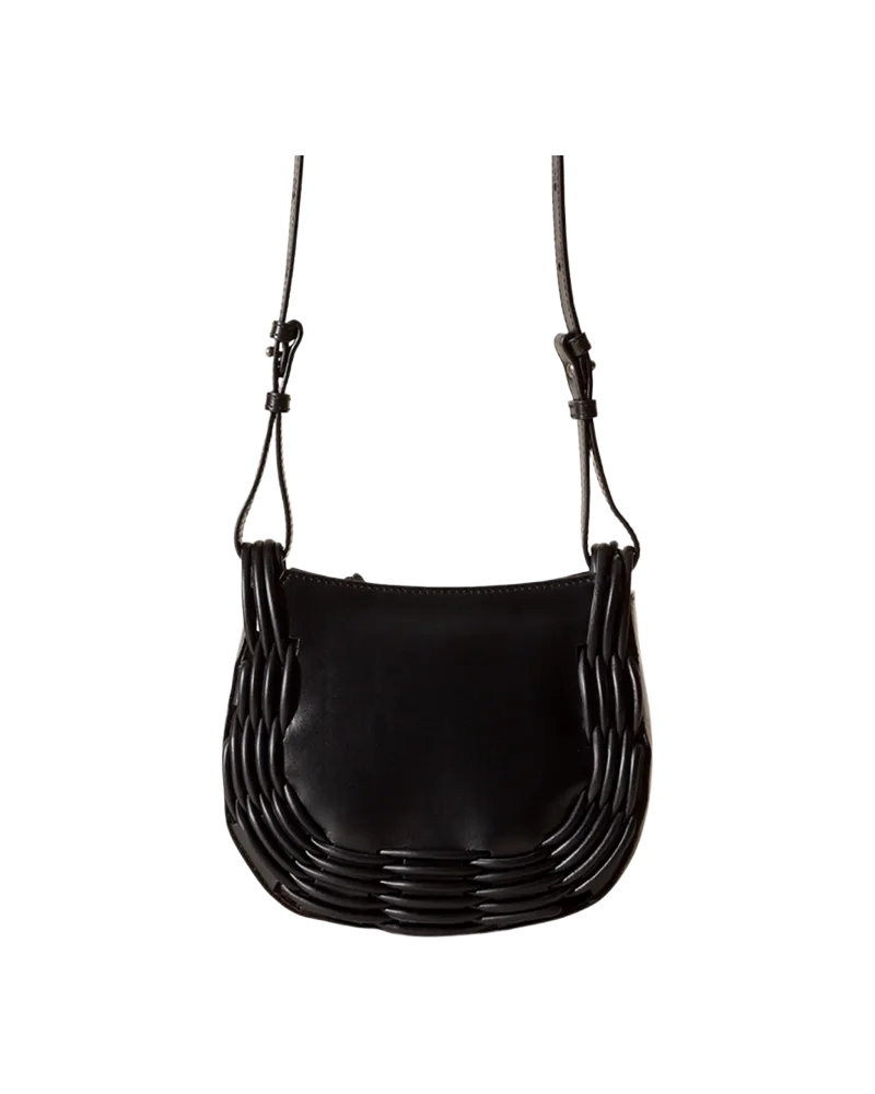 Pinar Braided Detail Crossbody Bag
