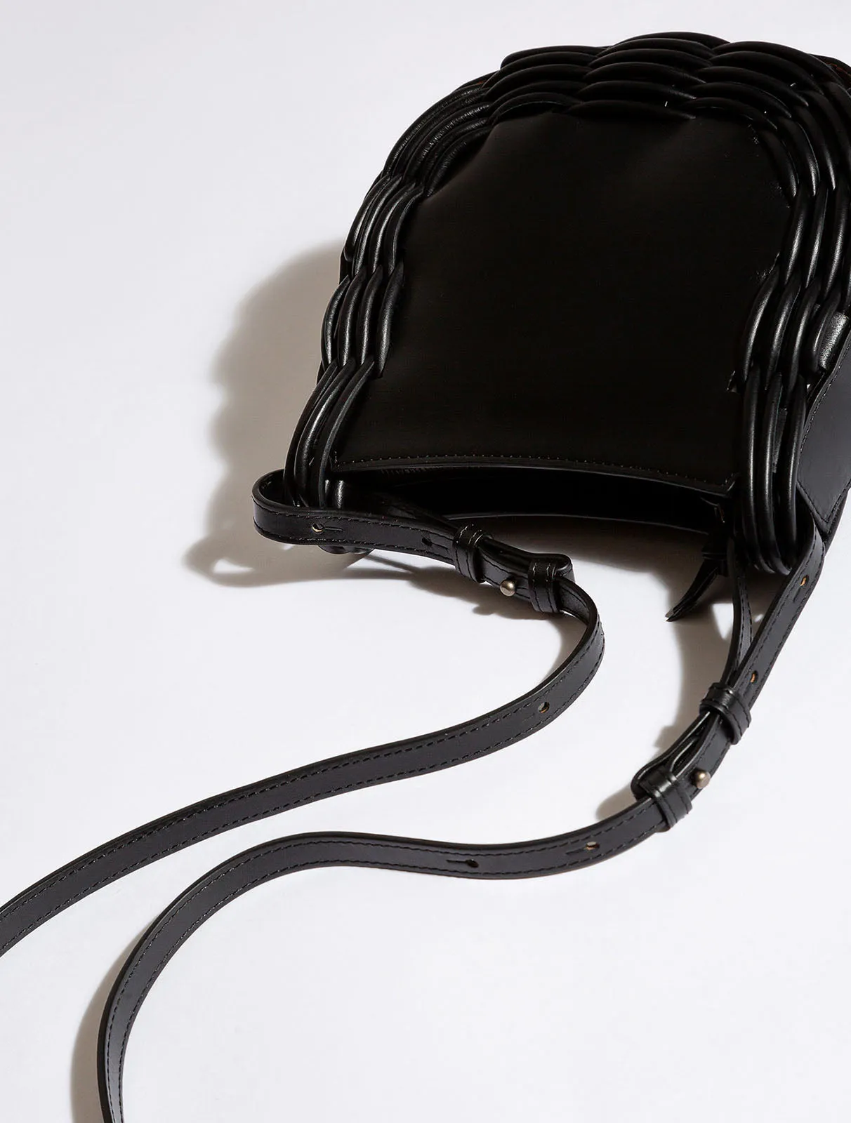 Pinar Braided Detail Crossbody Bag