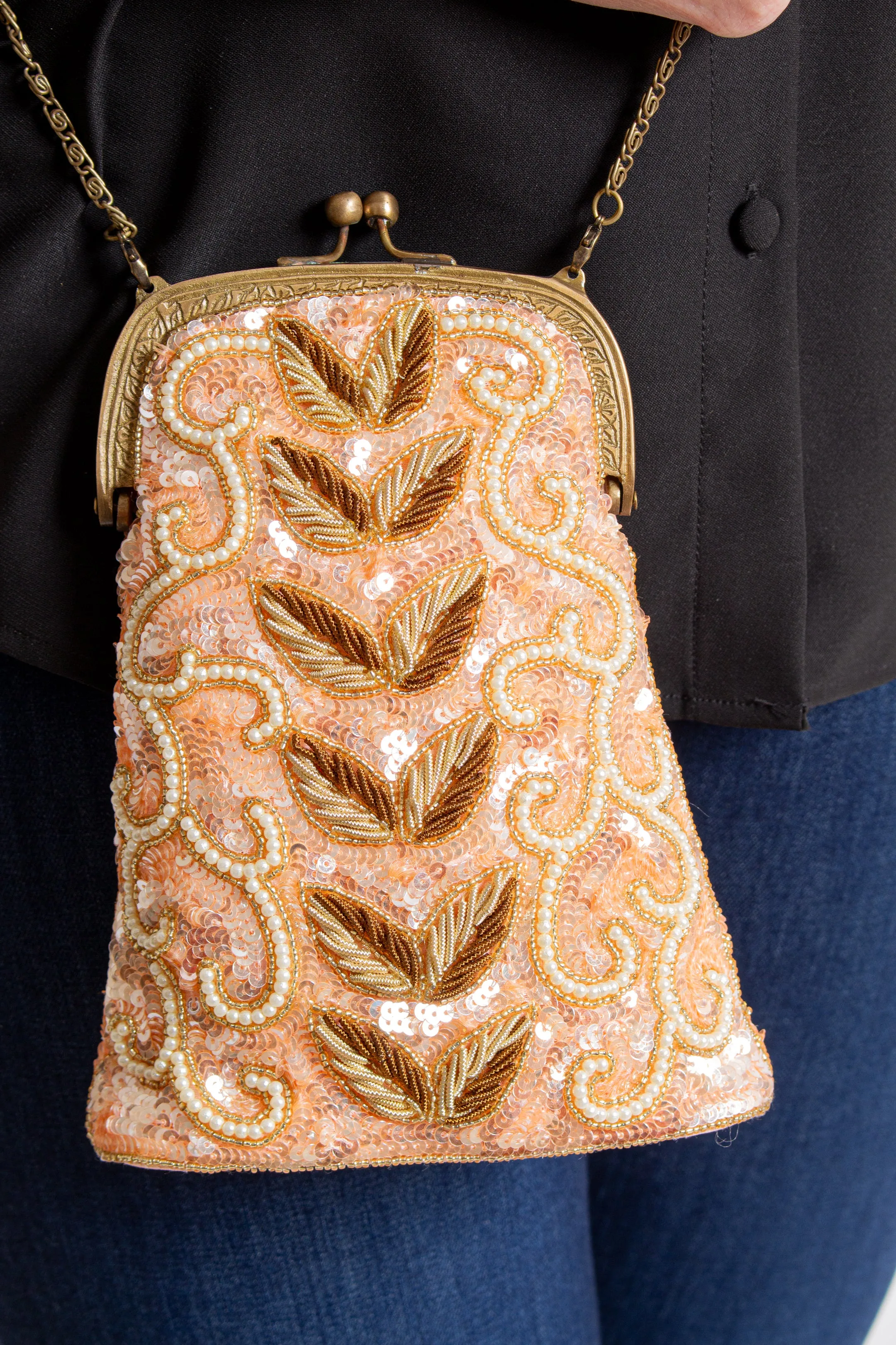 Pink & Ivory Handbag