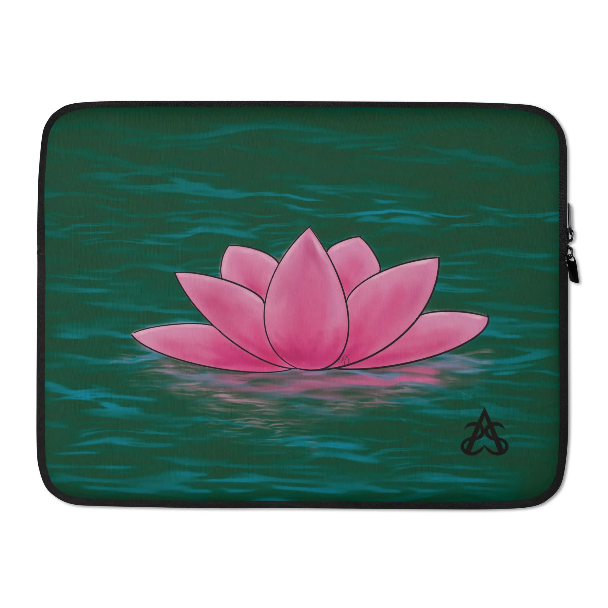 Pink Lotus Laptop Sleeve