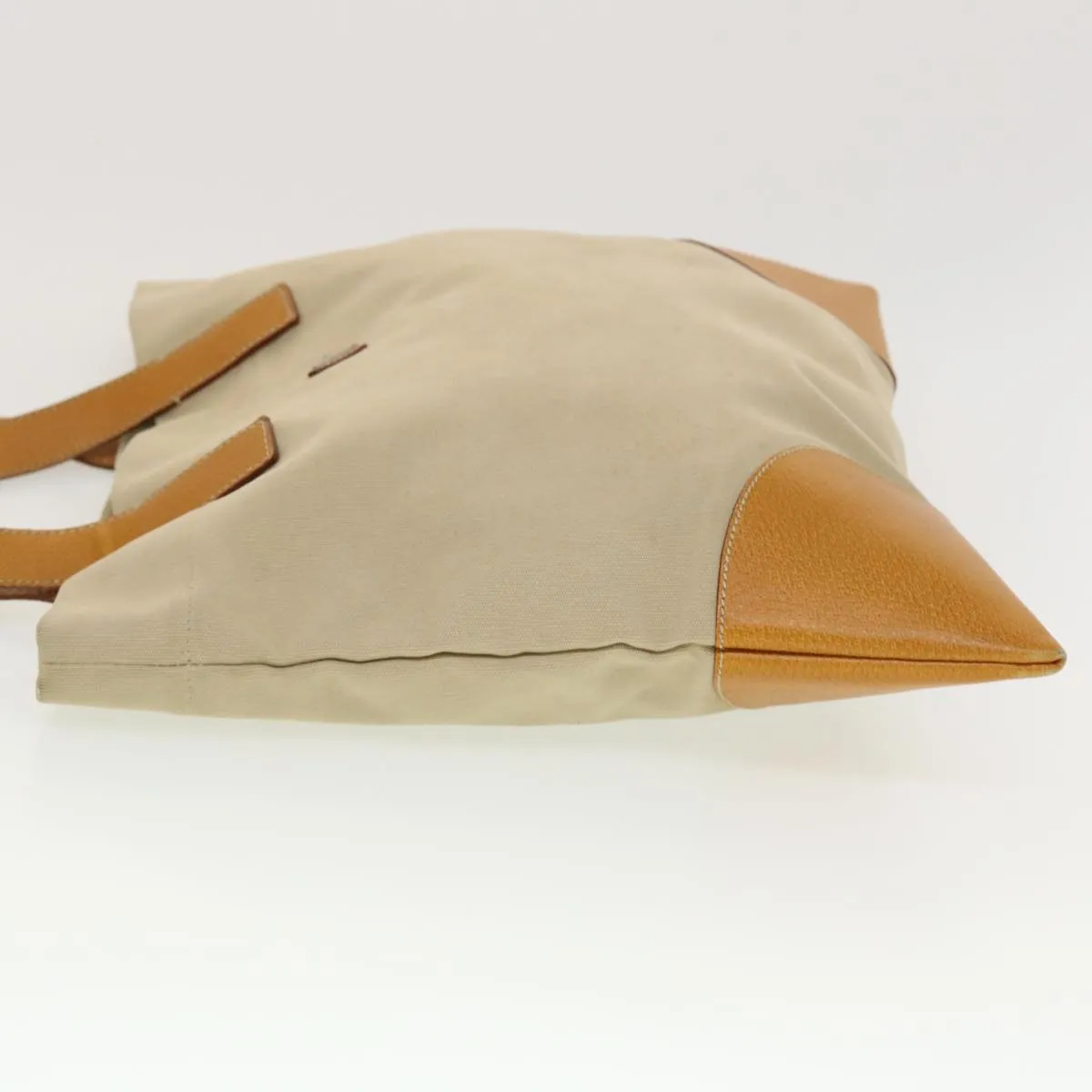 PRADA Tote Bag Canvas Beige  am4330