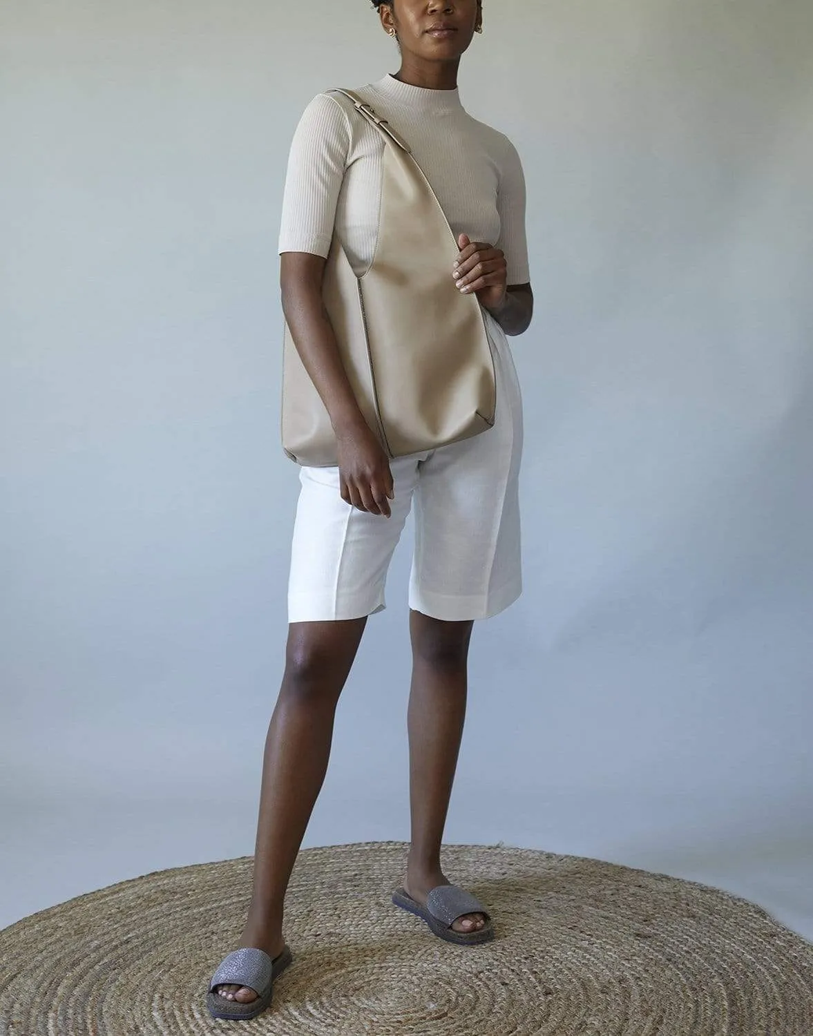 Soft Leather Avola Hobo Bag