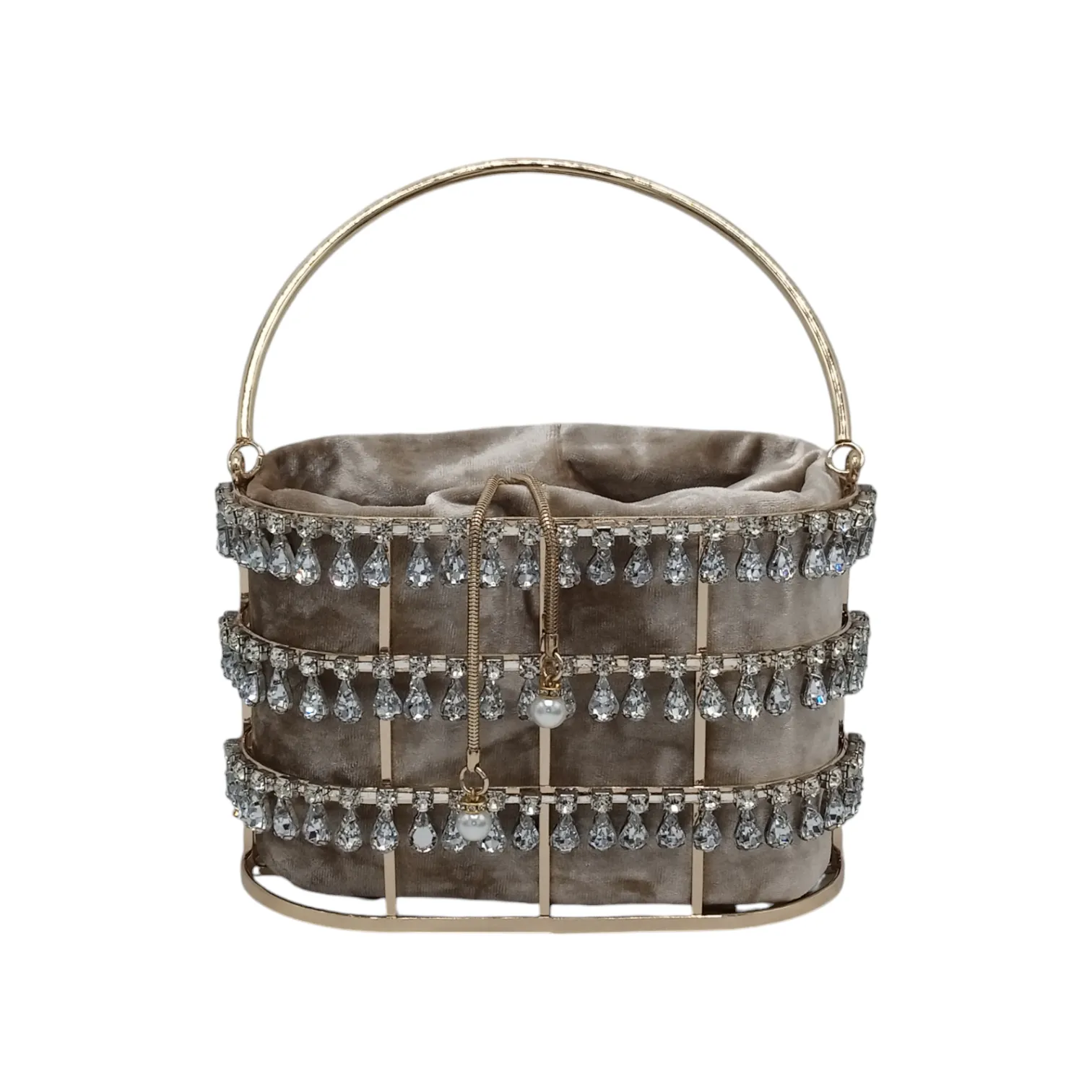 Stunning Cage Clutch Bag