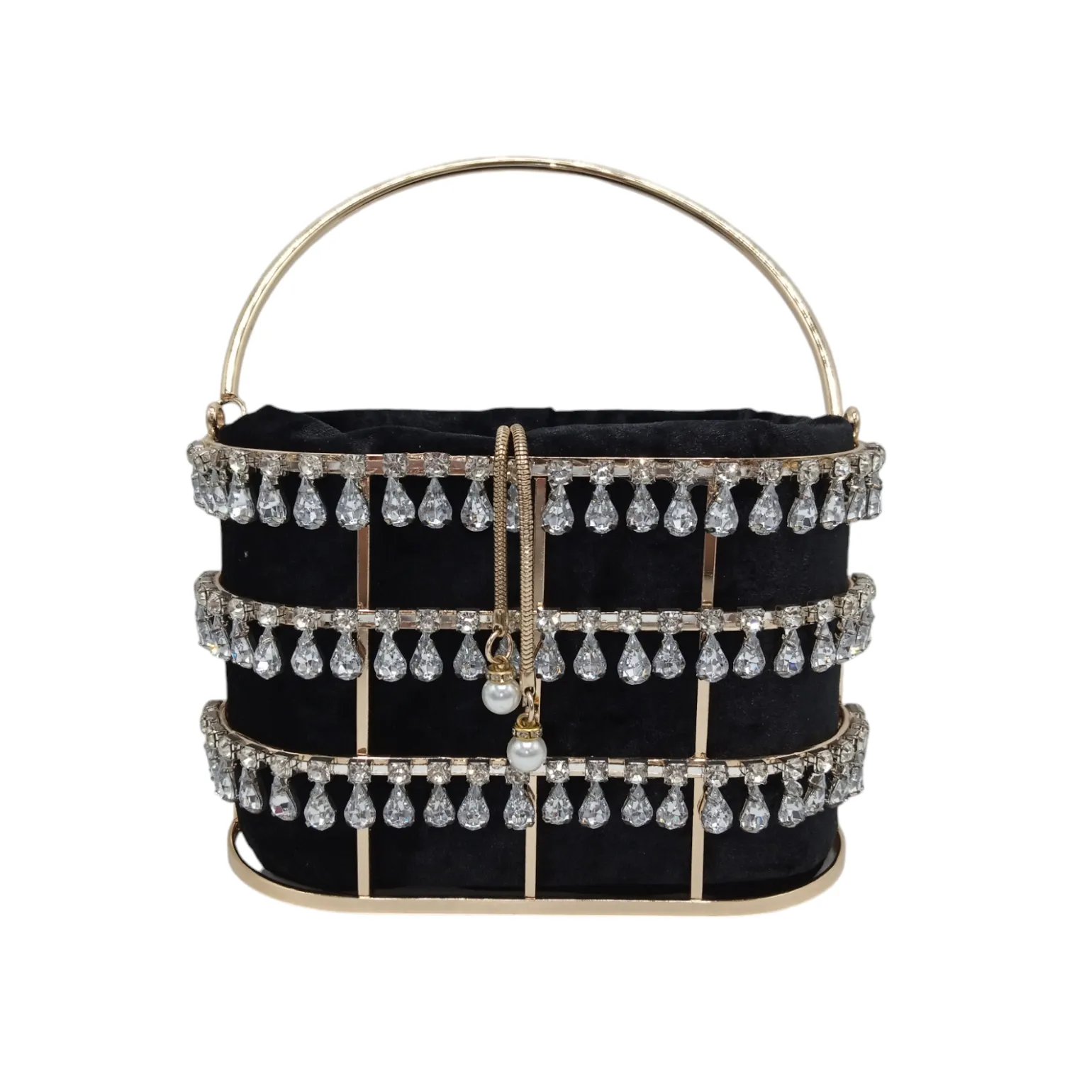 Stunning Cage Clutch Bag