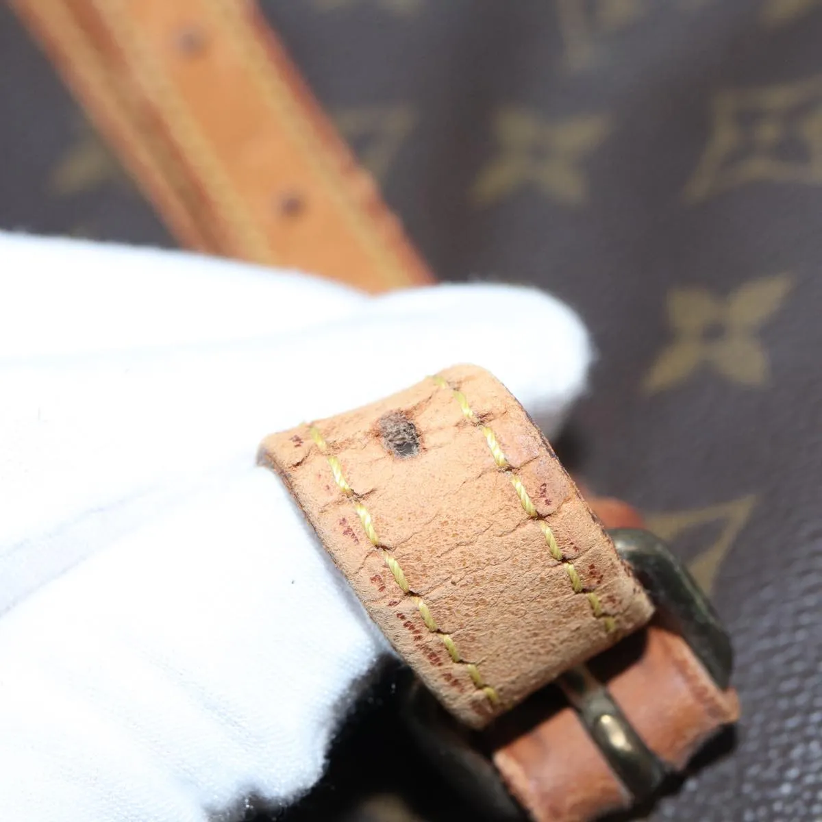 Trendy Inspired Louis Vuitton Monogram Bucket Gm Shoulder Bag Vintage M42236 Lv Auth Ar12502