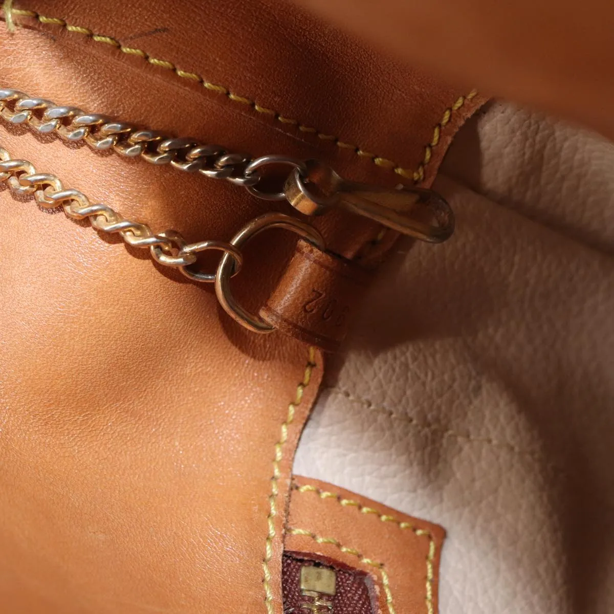 Trendy Inspired Louis Vuitton Monogram Bucket Gm Shoulder Bag Vintage M42236 Lv Auth Ar12502