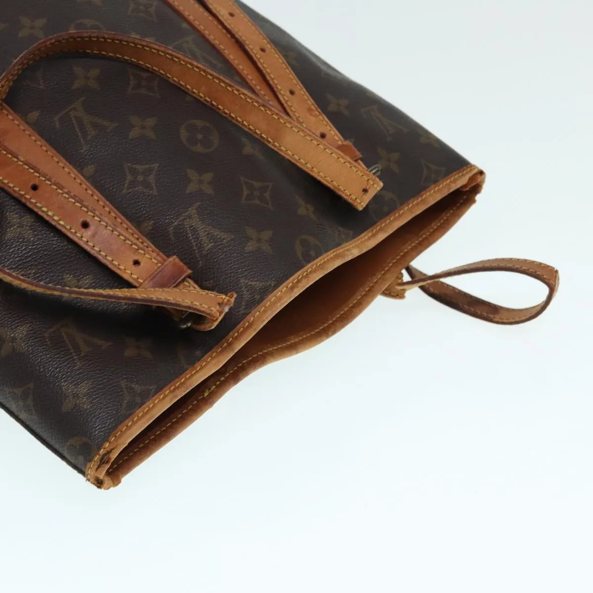 Trendy Inspired Louis Vuitton Monogram Bucket Gm Shoulder Bag Vintage M42236 Lv Auth Ar12502