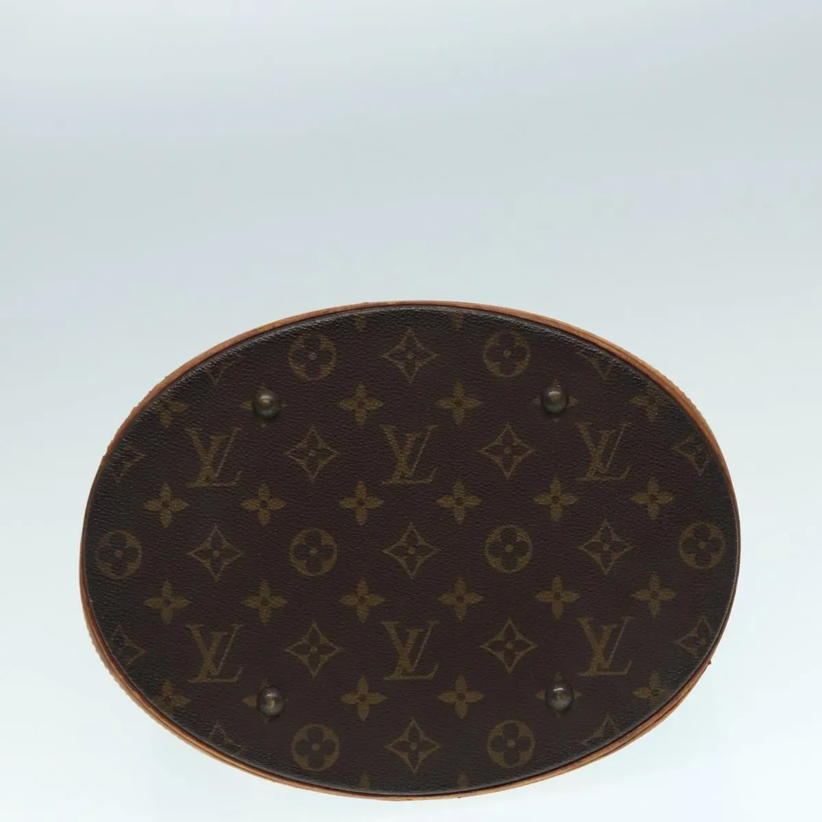 Trendy Inspired Louis Vuitton Monogram Bucket Gm Shoulder Bag Vintage M42236 Lv Auth Ar12502