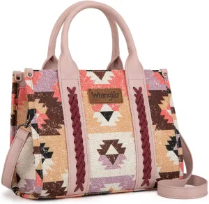 Wrangler Boho Tote Bag Aztec Top Handle Handbags and Purses