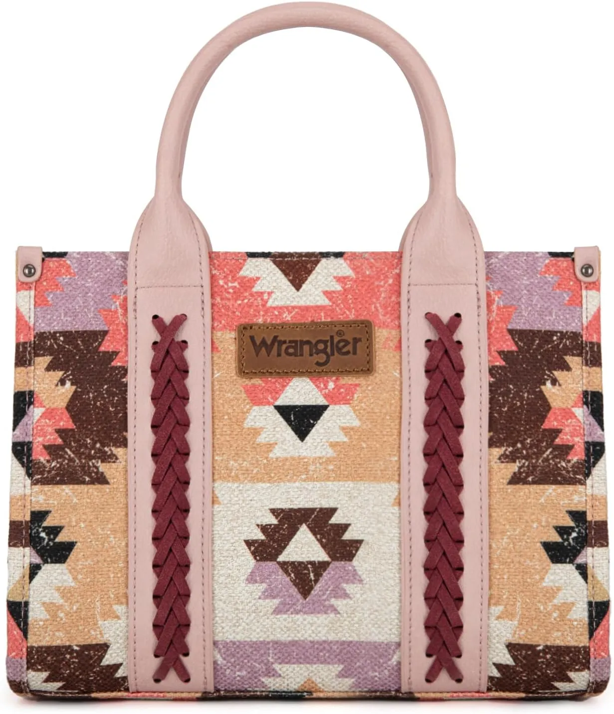 Wrangler Boho Tote Bag Aztec Top Handle Handbags and Purses